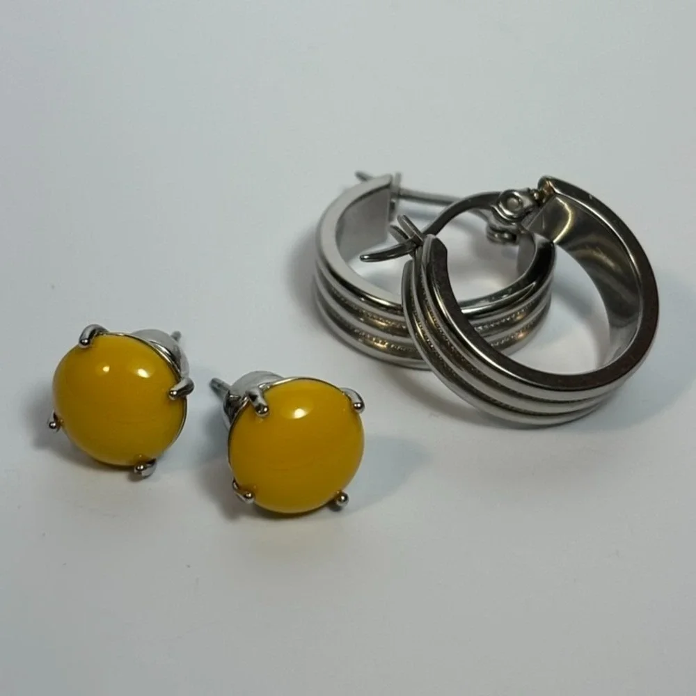 Earrings‎ Delicate Fashion Fossil Earrings and Others